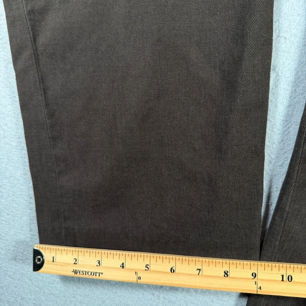 Banana Republic Mens Dress Chino Pants 35x32 Brown Straight Leg Cotton 395280